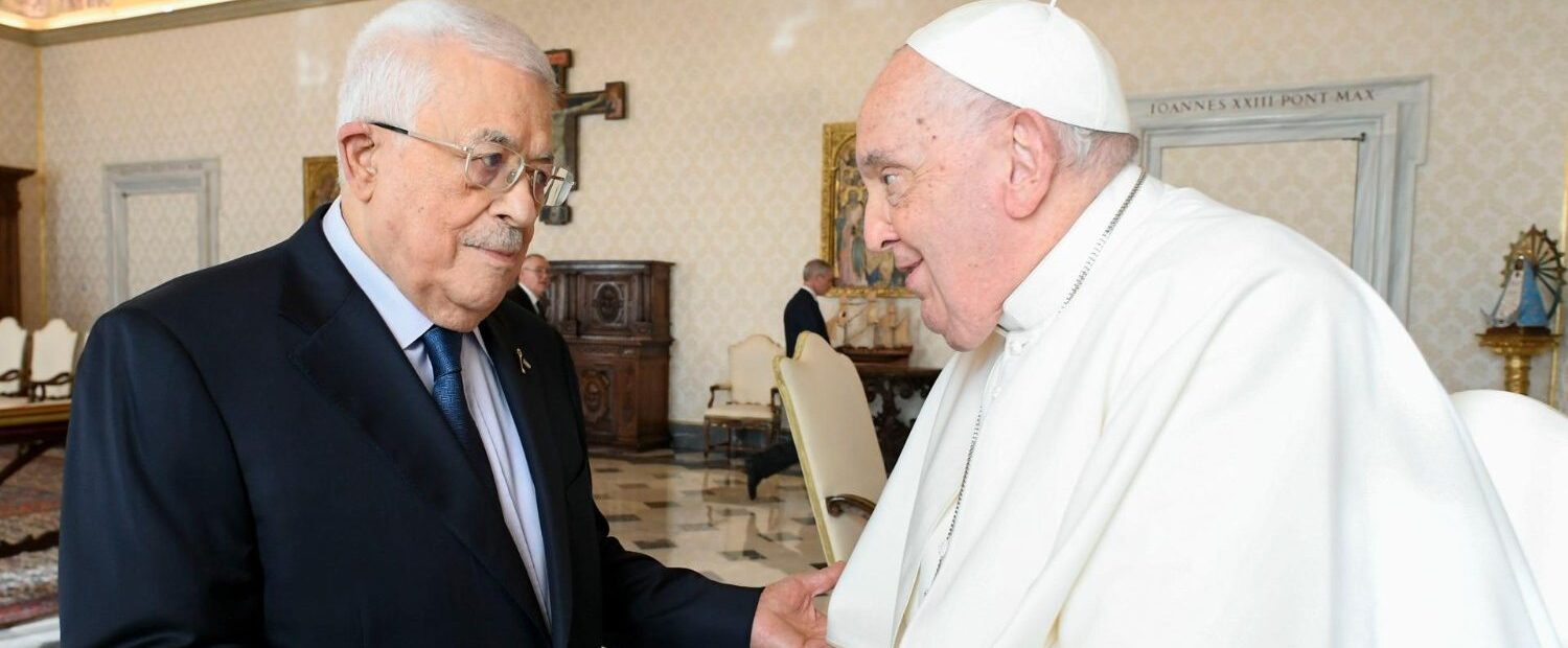 Le pape a rencontré le 12 décembre 2024 Mahmoud Abbas, président de l'Autorité palestinienne | © Vatican Media