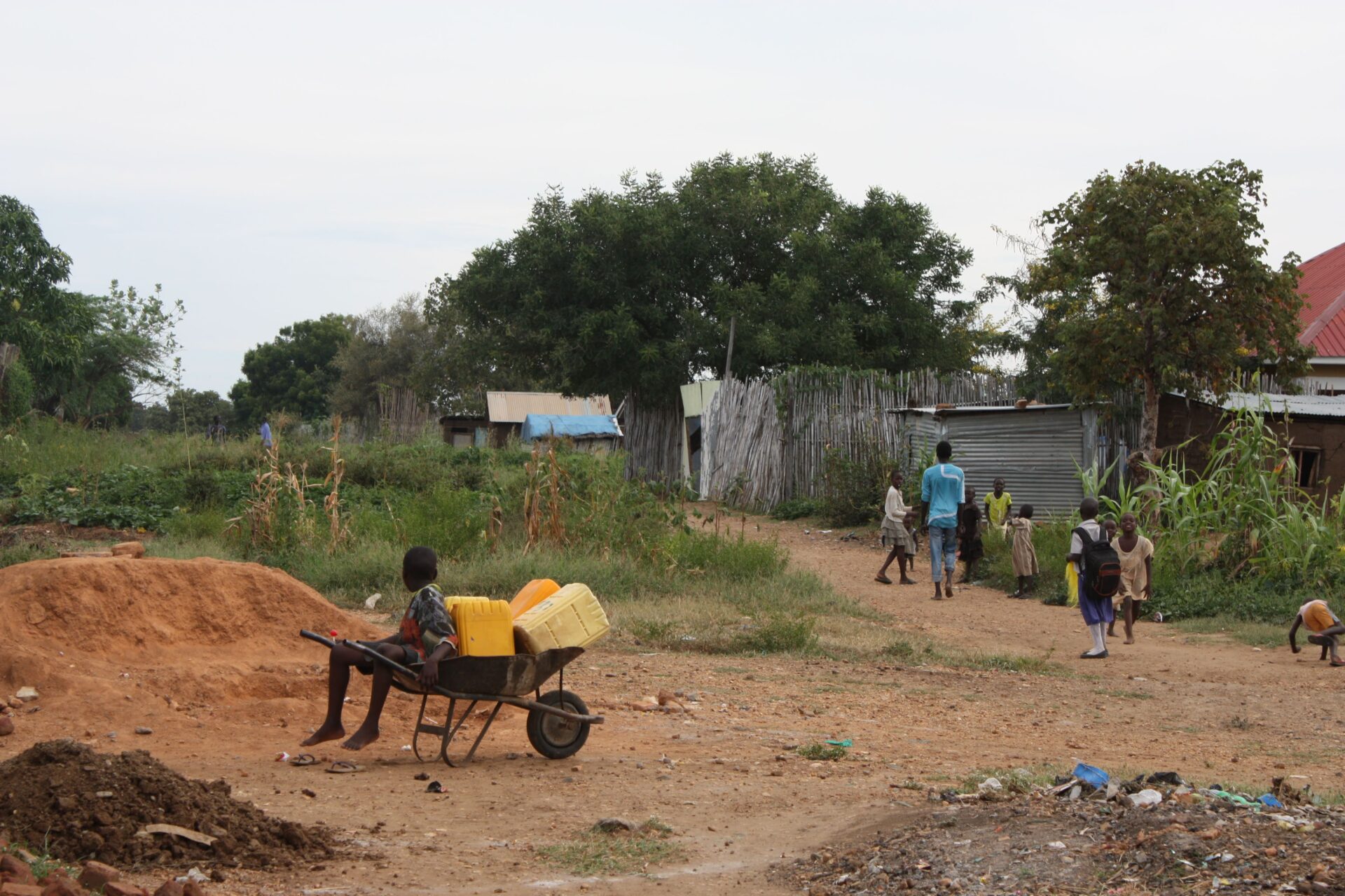 Bidonvilles de Djouba, Soudan du Sud | © Lucienne Bittar