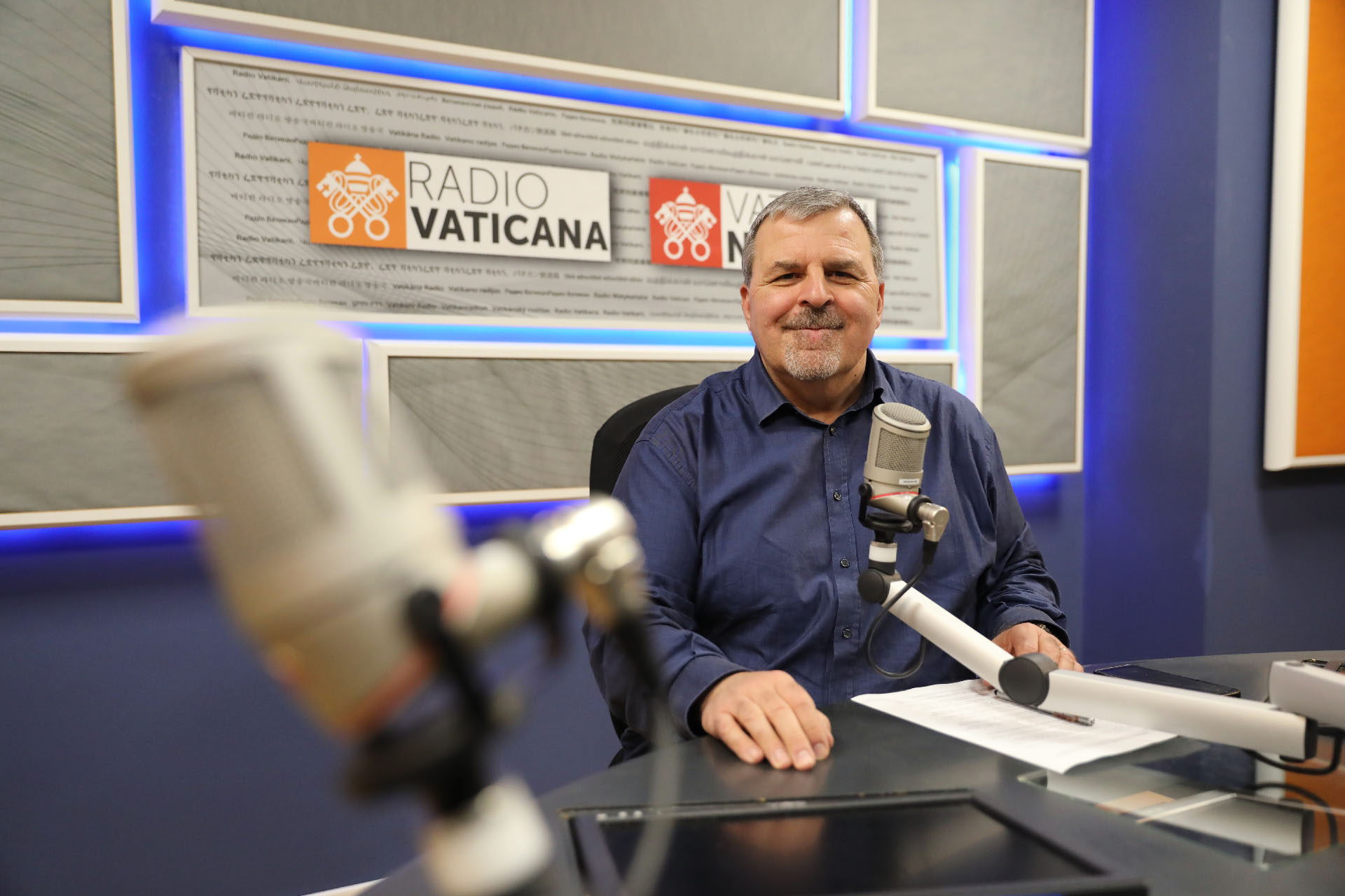 Rome le 23 janvier 2025. Jean-Charles Putzolu, rédacteur en chef de la rédaction française de Radio Vatican | © Bernard Hallet