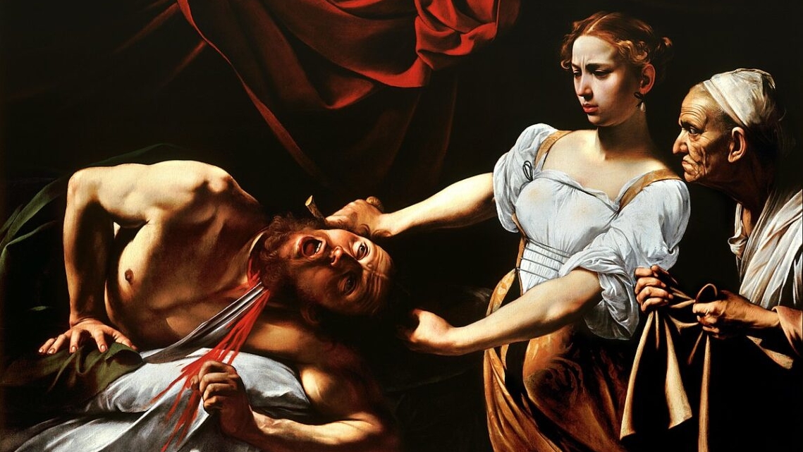 Le Caravage: Judith décapitant Holopherne