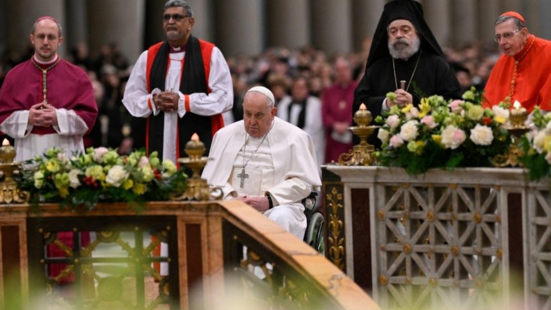 Le pape a clôturé la Semaine de prière pour l’unité des chrétiensà Saint-Paul-hors-les-Murs  | © Vatican Media