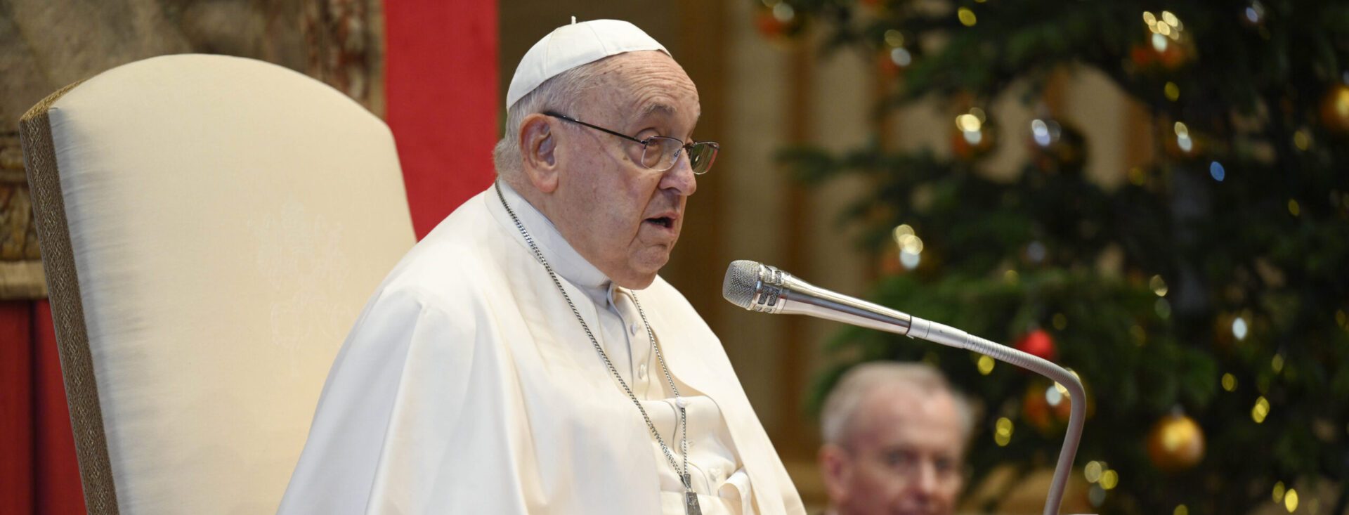 Le pape a exprimé ses vœux au corps diplomatique, le 9 janvier 2025 | © Vatican Media