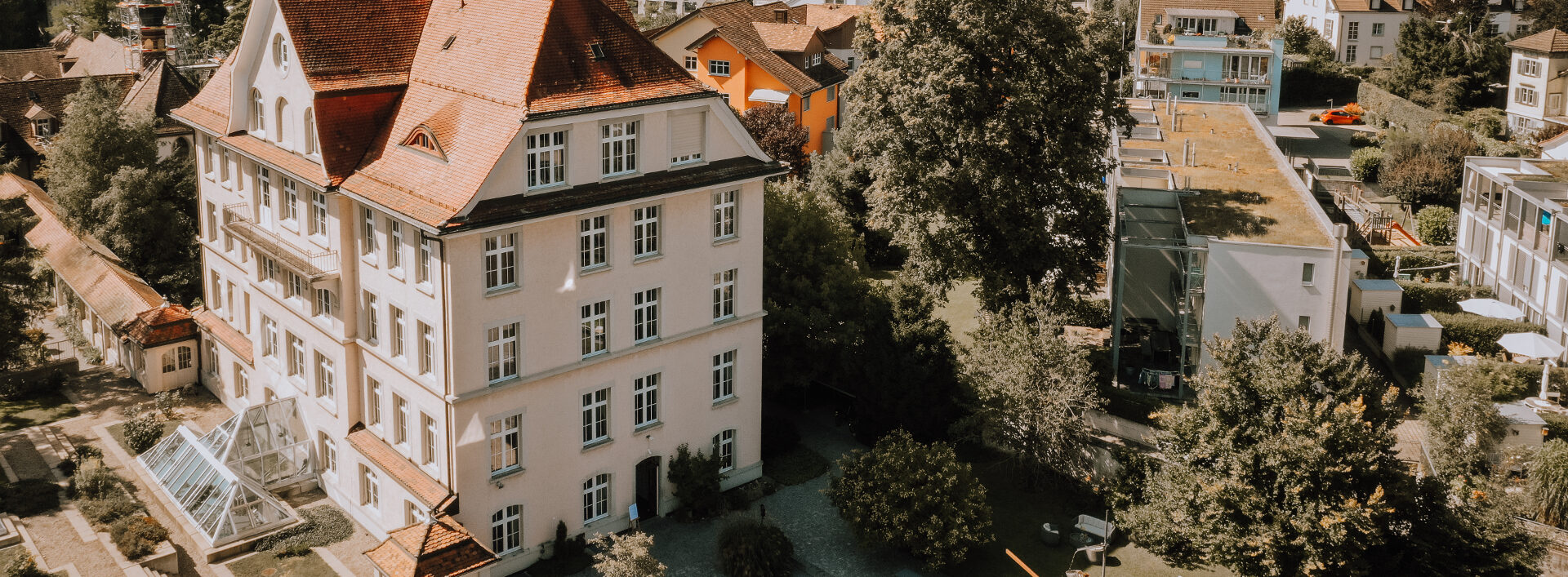 L'école secondaire de St Katharina, à Wil (SG) | © DR