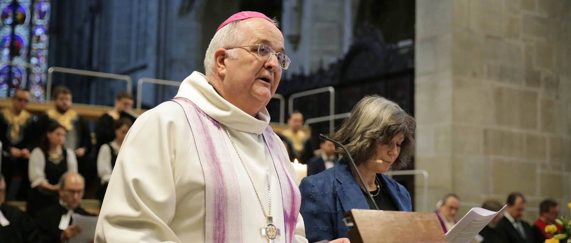 Mgr Denis Theurillat s'était retiré en 2021 chez les sœurs de Baldegg, à Lucerne | © Bernard Hallet