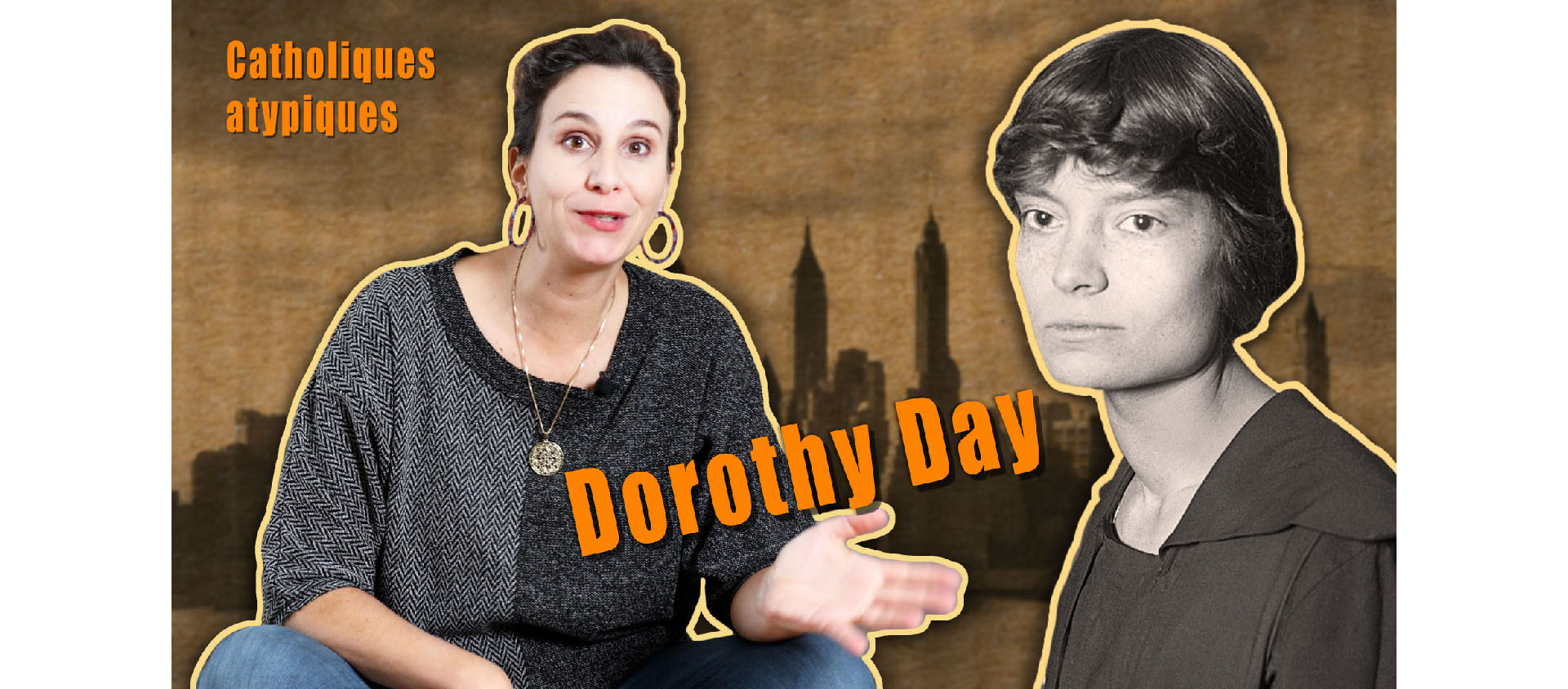 Dorothy Day a été proposée à la canonisation par Jean Paul II en l’an 2000 | Montage: Christine Mo Costabella