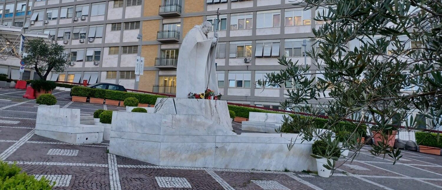 L'hospitalisation du pape François se poursuit. Hôpital Gemelli, 22 février | © Vatican Media