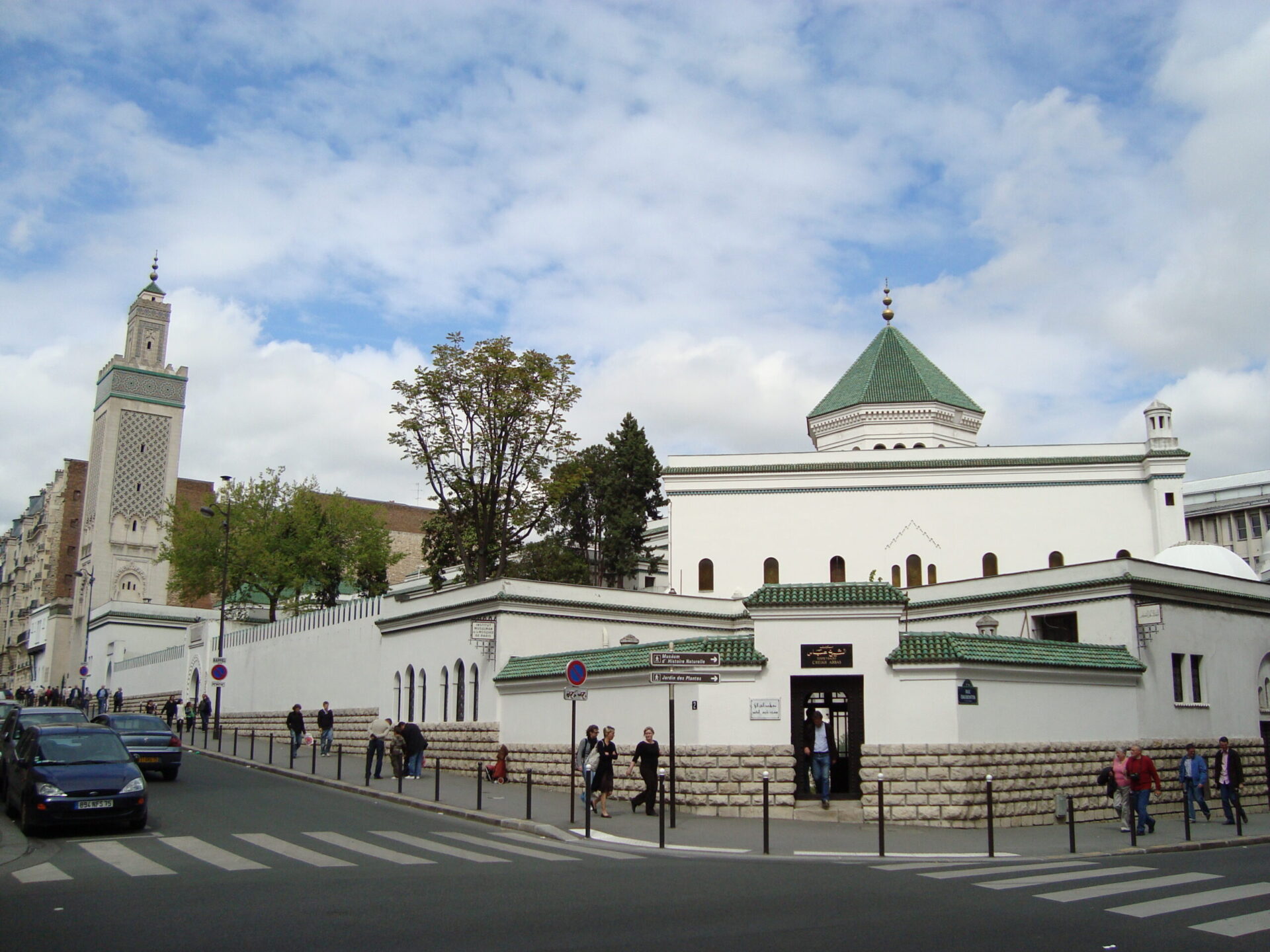 La Grande mosquée de Paris | © wikimedia commons  	LPLT