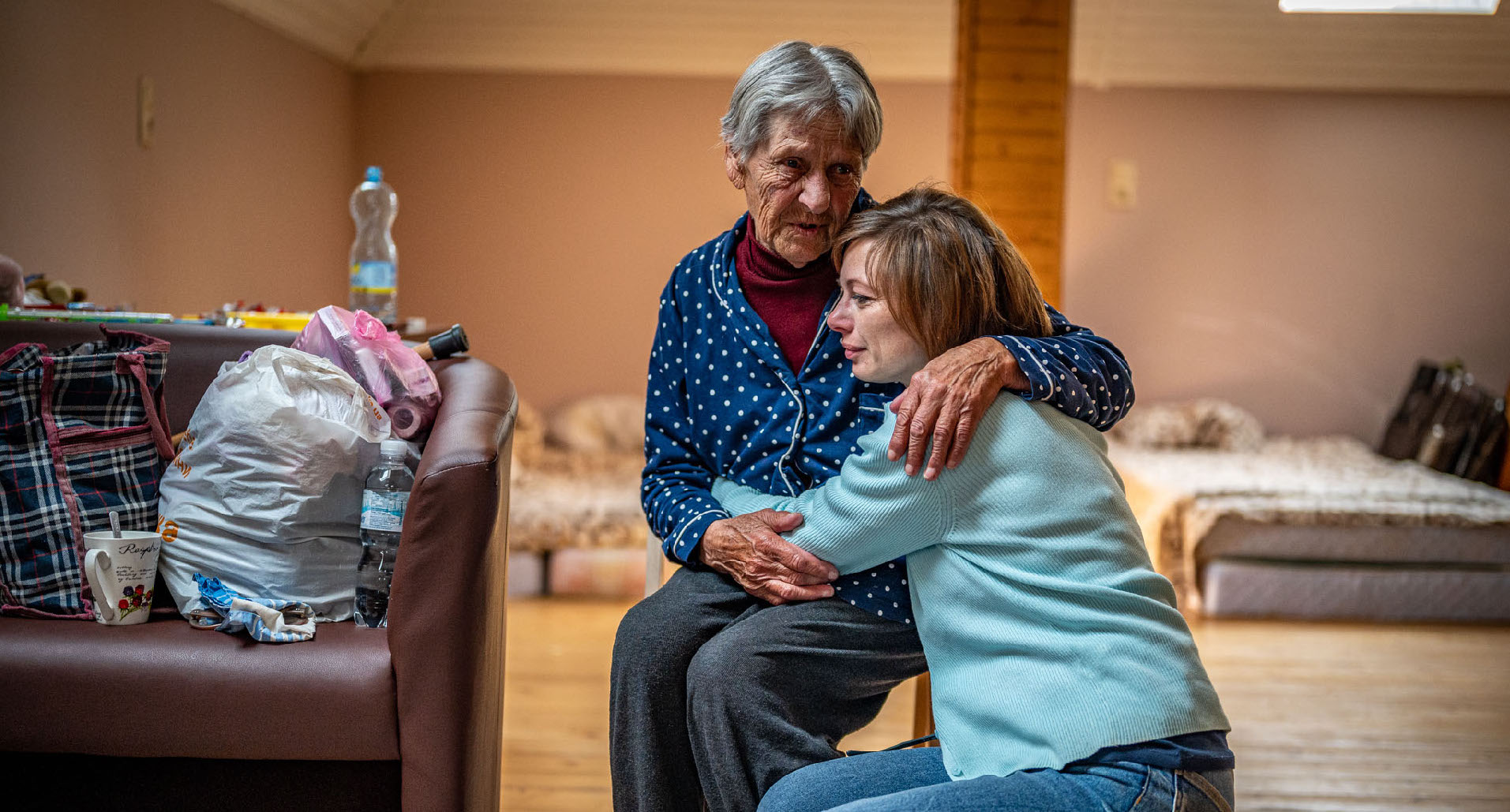 En Ukraine, Caritas accueille les personnes déplacées internes | ©  Mickael Franci_Cordaid