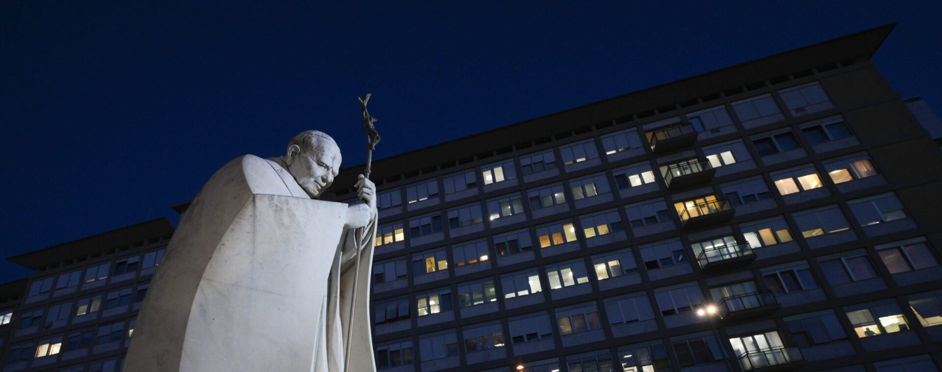 Le pape était au 13 mars 2025 à son 28e jour d'hospitalisation à la clinique Gemelli | © Vatican Media