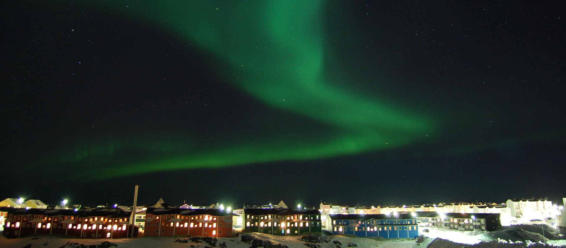 La ville de Nuuk, au Groenland, compte la seule paroisse catholique de toute l'île | © Pixabay