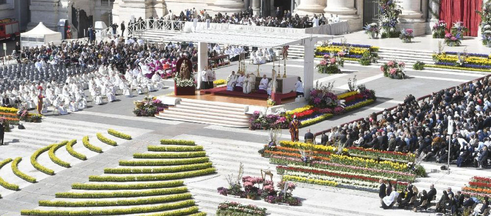 Depuis son élection en 2013, François n'a jamais manqué la messe de Pâques | © Vatican Media