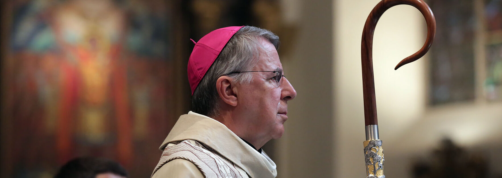 Mgr Jean Scarcella a repris sa fonction d'Abbé de St-Maurice dont il s'était retiré en septembre 2023 | © Bernard Hallet